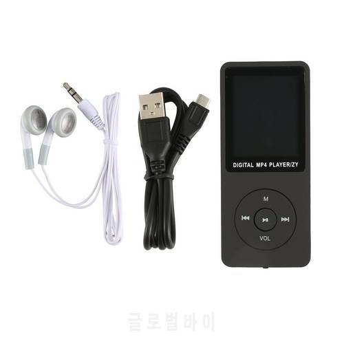 sports MP3 ultra-thin lightweight portable screen MP3 music player MP4 portable 1.8 inch student Card insertion Music Players