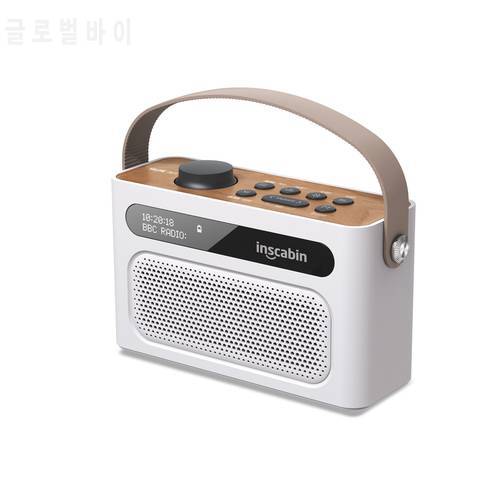 Inscabin M60II Stereo DAB Radio Portable Wireless Speaker with Bluetooth, FM/Beautiful design/Rechargable Battery