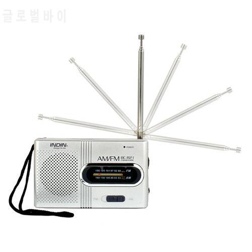Battery Operated Radio AM FM Transistor Radio Compact Transistor Radios Loud Speaker Earphone Jack Long Lasting