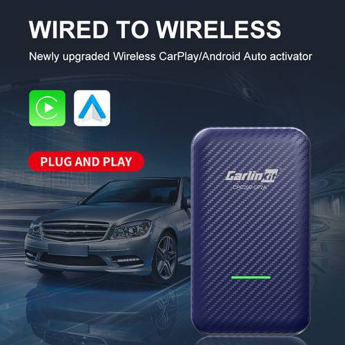 Hot Sale Carlinkit 4.0 for Apple CarPlay Android Auto Box Dongle Wired to Wireless Dongle Activator For Audi Proshe Benz Volvo