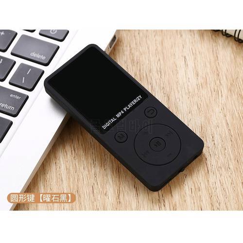 Wireless Lightweight MP3 MP4 Music Player with Screen Ultra-thin Portable Mini Player Adjustable Mode Button Type