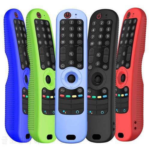 1pc Silicone Remote Control Protective Case For Smart TV For LG AN-MR21GC AN-MR21GA AN-MR21N Remote Cover