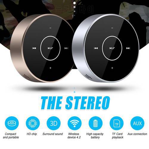 Mini Portable Wireless Bluetooth Speaker Waterproof USB Rechargable Music Player Portable Audio Video Speakers H-best