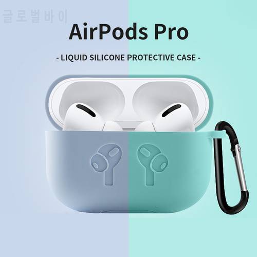 Silicone Case For Airpods Pro Case Wireless Bluetooth For Apple Airpods Case Cover Earphone Case For Air Pods pro 3 Fundas