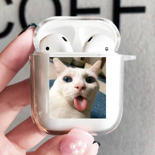 TPU Cover For Apple Airpods 2/1 3 Earphone Coque Soft TPU Cute Cat Protector Fundas Airpods Pro Air Pods 3 Covers Earpods Case