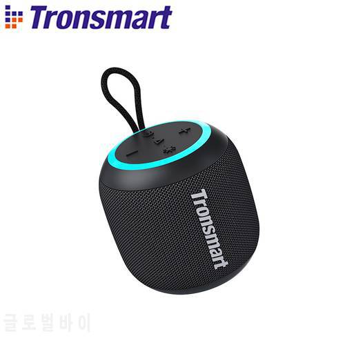 Tronsmart T7 Mini Portable Speaker TWS Bluetooth 5.3 Speaker with Balanced Bass, IPX7 Waterproof, LED Modes for Outdoor