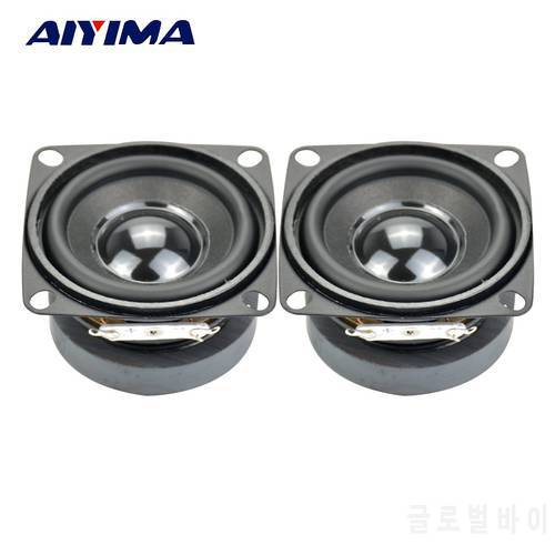 AIYIMA 2Pcs 2 Inch Full Range Speaker 4 Ohm 5W Mini Woofer Speakers DIY Home Theater Audio Subwoofer Loudspeaker
