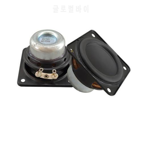 1.75 Inch 15W Full Range Speaker 4Ohm HiFi Bluetooth Speaker 48mm 20 Core Dual Neodymium Waterproof Loudspeaker Home Theater DIY