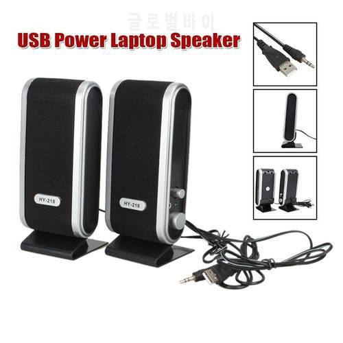 6W USB Power Computer Speakers Stereo Subwoofer Mic 3.5mm Plug With Ear Jack For Multimedia Desktop PC Laptop Notebook Sound Box