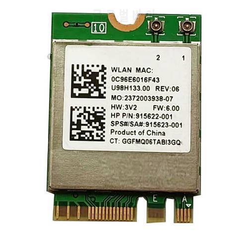 Wireless Network Card RTL8822BE RTL8822 WIFI 4.2 Bluetooth 2.4G / 5GHz 433Mbps for HP 915622-001 915623-001