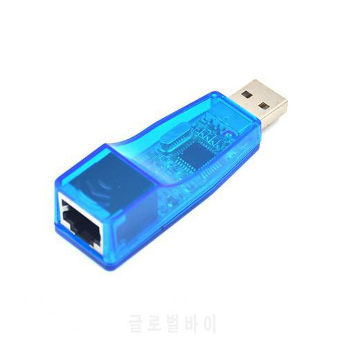 Ethernet Network Card Adapter USB to RJ45 Ethernet Converter 10/100 Mbps For Tablet PC Laptop
