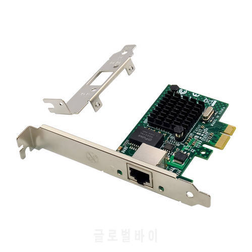 PCIe X1 RJ45 Port Server Lan Card 1000Mbps 1Gbps Ethernet Gigabit network Card BCM5751 chip WOL PXE VLAN pci-e 1x gibabit card