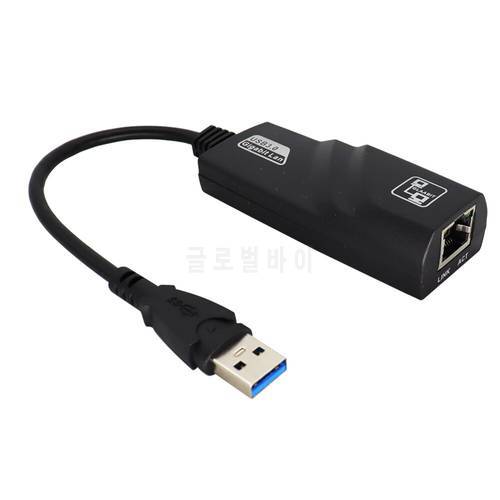 Wired USB 3.0 To RJ45 LAN 10/100/1000 Mbps Gigabit Network Card Ethernet Network Adapter Ethernet For PC Wholesales