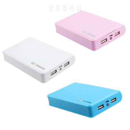 Portable USB Charger 5V 2A 18650 Power Bank Battery Box For iphone6 Smartphone