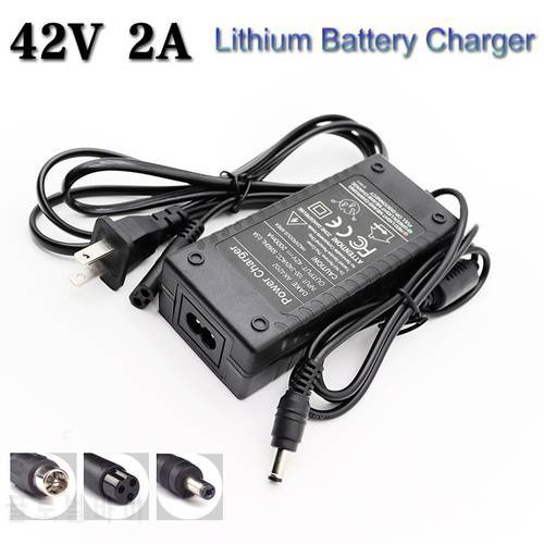 42 V 2 A smart charger for 36 V electric bicycle/scooter series rechargeable lithium battery