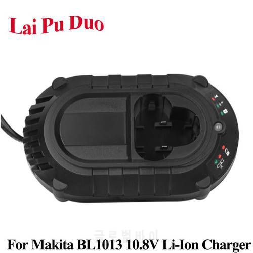 Li-ion Battery Charger For Makita 10.8V/12V Lithium Battery BL1013 DC10WA UK/US/EU/AU Plug Optional