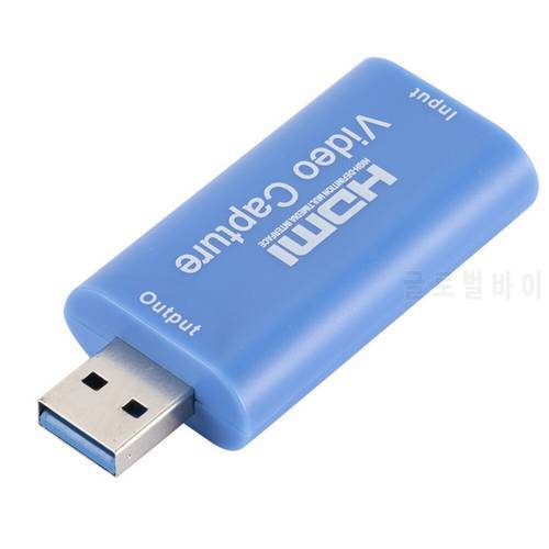 4K 1080P HDMI-compatible to USB 2.0 Video Capture Card Grabber for PS4 Switch Game Live Streaming DVD HD Camera Recording
