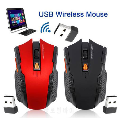 Professional Mouse 2.4GHz Wireless Optical Gaming Mouse Wireless Mice for PC Notebook Desktop Gaming Laptops Computer Mouse