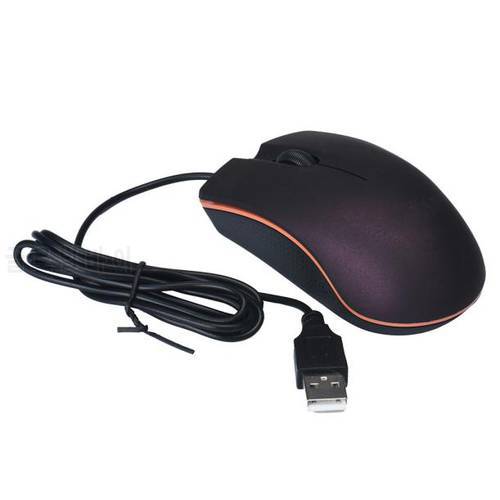 Wired Mute USB LED Home Silent Office Desktop Notebook Computer Business Durable E-Sports Game Mouse For PC Laptop Computer