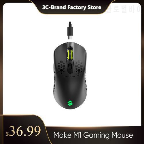 Black Shark Mako M1 Gaming Mouse Dual Mode RGB Wireless Mouse Bluetooth 10K DPI Rechargeable Computer Mause for Laptop PC Mac