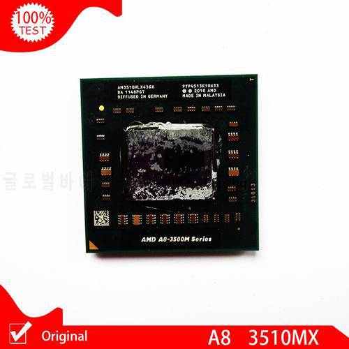Used AMD Quad-Core A8 3500M Series A8-3510MX A8 3510MX AM3510HLX43GX Laptop CPU 1.8GHz/4M/Quad Core FS1 Notebook APU