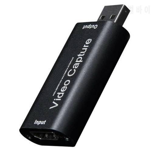 4K Video Capture Card USB 3.0 2.0 HDMI-compatible Video Grabber Box for PS4 Game DVD Camcorder Camera Record placa de video