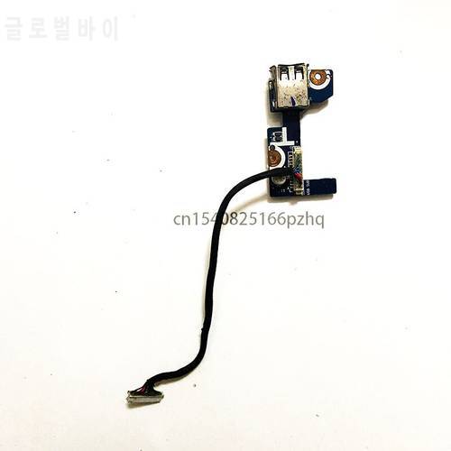 Used FOR Samsung R518 R620 R720 R520 R522 Power Button / USB Board BA92-05473A Cable