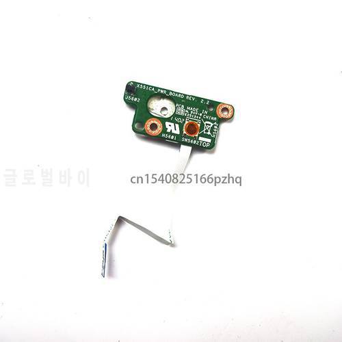 Used For Asus X551 X551M X551MA X551MAV X551C X551CA F551 F551M F551MA Laptop Power Button Board With Cable