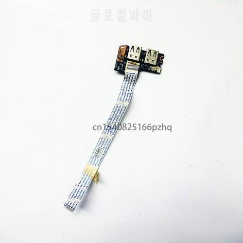 Used PEW71 LS-6581P USB Port Board W/ Cable 5551G 5552G USB For ACER ASPIRE 5742 5552 5736Z 5733 5335 5336 5253 5250