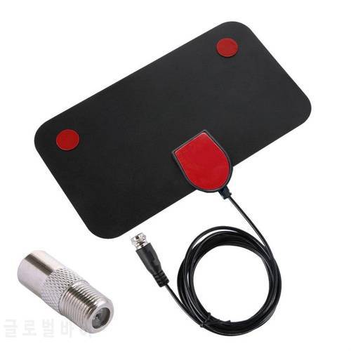 Mini Hd Digital Hdtv Antenna With Adapter Dvb-t2 Receiving Antenna For European American Hdtv 1080p for Home With 3m Cable