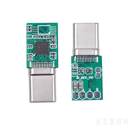 High Quality DIY USB Type-C Sound Card Durable 3S1530A Decoding Chip Microphone Audio Converter For Mobile Phones Dropshipping