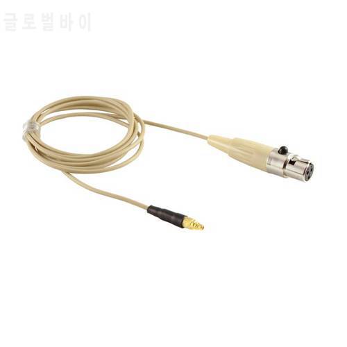 HIXMAN DE6C-AK Replacement Cable For Countryman E6 Microphones Fits AKG Wireless Transmitters
