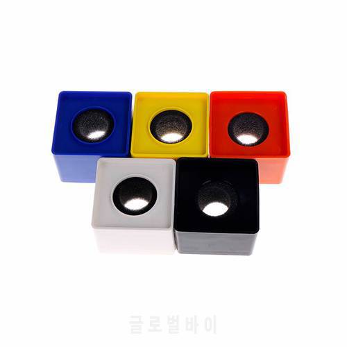 ABS Square Shaped Interview KTV Mic Microphone Logo Flag Station Mic Microphone TV Interview DIY