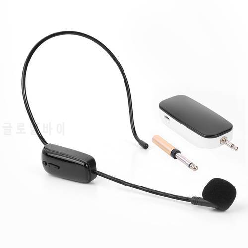 UHF Wireless Microphone Headset Mic Systems for Churches Teaching Stage Voice Amps for Teaching Accessories