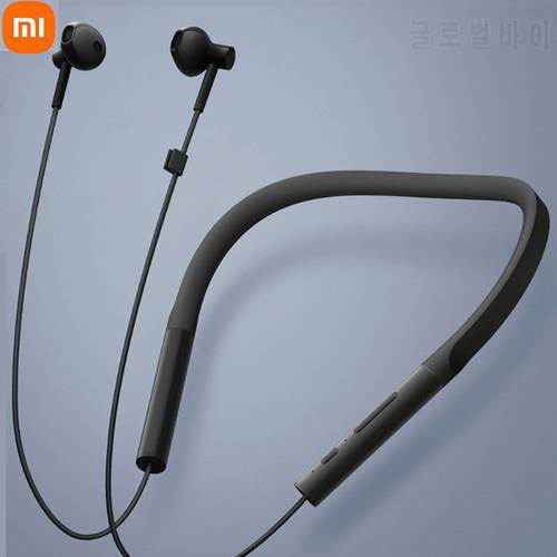 Xiaomi Collar Bluetooth-compatible Headset Youth Version Neckband Earphone Fast Charge Lasting 7 hour Mi Wireless Headphone H20