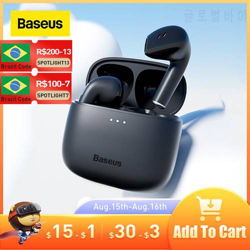 Baseus Bowie E8 Wireless Earphone Bluetooth ENC Noise Cancellation Headphone 0.038