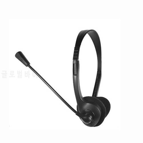 Universal 3.5mm earphone Commerce headphones with HD microphone Noise reduction 3.5mm wired headset for computer PC Voice call
