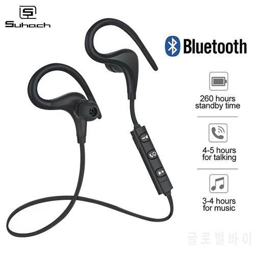 Bluetooth Earphone Earbuds Waterproof Wireless Headphones Running Sport Headset with Noise Cancelling Mic