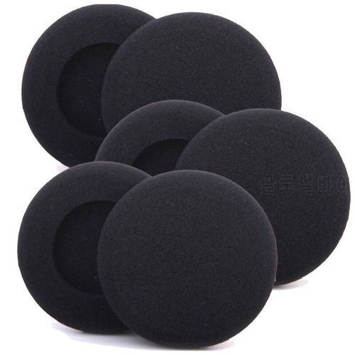 Foam Ear Pads Thicken Sponge Replacement Cushions Covers Earphones For Headphones 35mm 40mm 45mm 50mm 55mm 60mm 65mm Protection