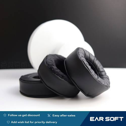 Earsoft Replacement Ear Pads Cushions for MartinLogan Mikros 90 Headphones Earphones Earmuff Case Sleeve Accessories