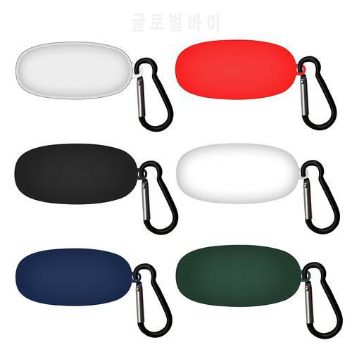 Silicone Earphone Cover For 1MORE ComfoBuds 2 Case TWS Headset Protector Headphone Accessories For ComfoBuds 2 Shell With Hook