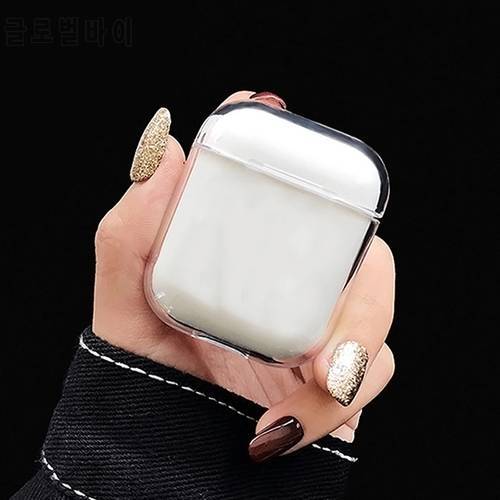 Hard PC Cases For AirPods 2nd Pro 2 3 Transparent Earphone Case For Apple Air Pods 1 Charging Crystal Clear Cover For Airpods2