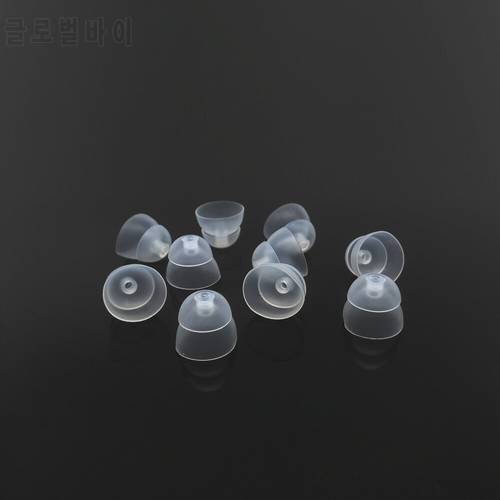 10PCS Open Fitting Hearing Aid Earplug Ear Plugs Soft Silicone Eartips Domes Replacement S M L