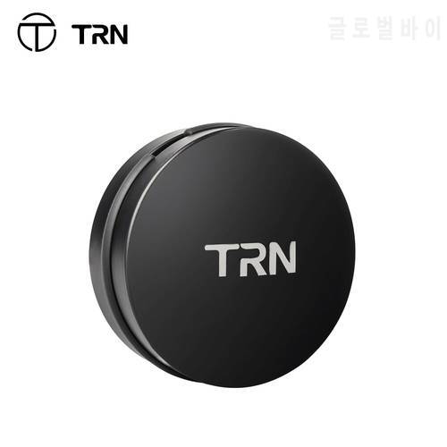 TRN Earphone Metal Box Customizable logo High-end Earphone Storage box Anti-pressure Portable Earphone Bag for TRN EMA TN V90