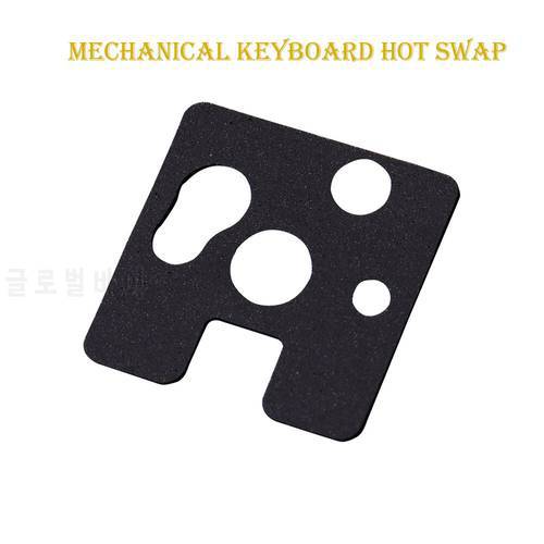 120/PCS Hot-swap Switch Pads Silencer Cotton Switches Pad For 61/64/87/100/104/108 Hot-swappable Mechanical Keyboard