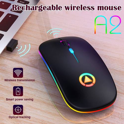 Ergonomic Wireless Mouse Rechargeable Silent Portable Cute Mini Works for PC PC Portable Cute Wireless Mouse SP99