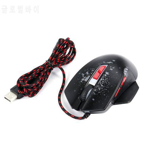 Ergonomic Wired Gaming Computer Mouse Optical Mause Gamer Noiseless Mice 1600 DPI Computer Mouse Gamer RGB Mice For PC Laptop