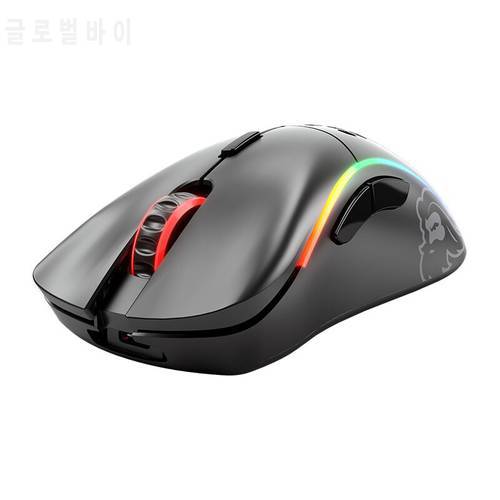Glorious Model D Ultra-Light Weight Honeycomb RGB Wireless Mouse Charging 2.4G frosted photoelectric