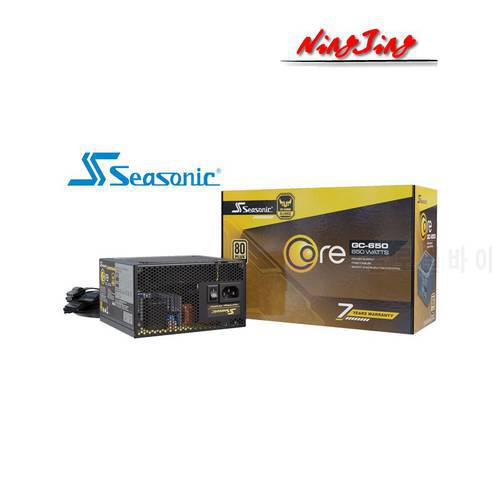Seasonic CORE GC SERIES Computer Power Supply PC Desktop 500W / 550W / 650W ATX AMD Intel CPU Motherboard