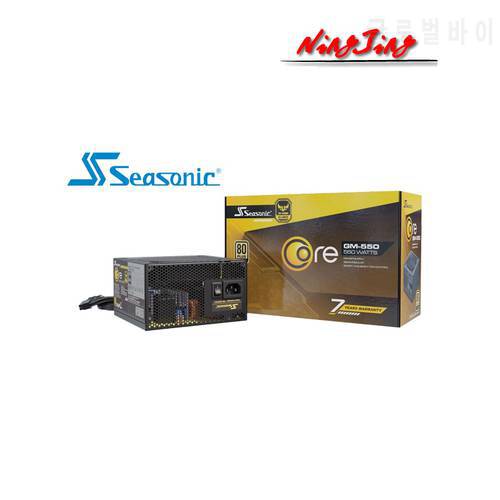 Seasonic CORE GM SERIES Computer Power Supply PC Desktop 500W / 550W / 650W ATX AMD Intel CPU Motherboard